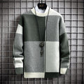 Jersey de cuello alto Harajuku para hombre