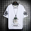 ASTRONAUT T-shirts graphiques à manches courtes pour homme 