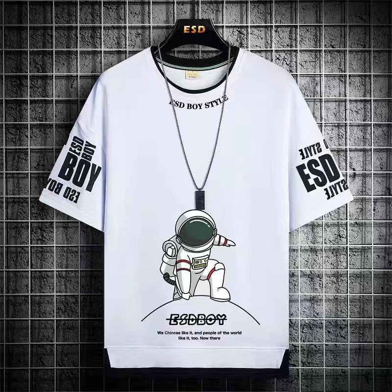 ASTRONAUT Men's Short Sleeved Graphic T-Shirts