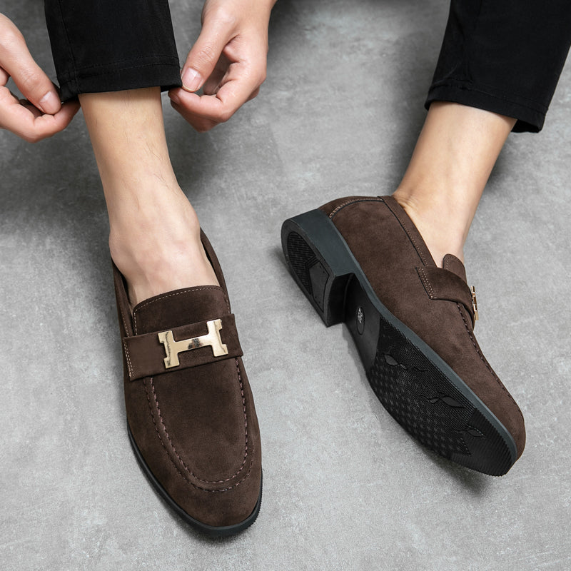 Men's Luxury Classic Slip-On Suede Loafers