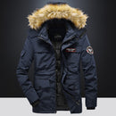 Parkas de camuflaje militar de invierno para hombre