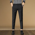 Men's Flat Straight Fit Formal Pants