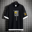 TYPO T-shirt classique décontracté pour homme 