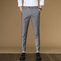 Men's Flat Straight Fit Formal Pants