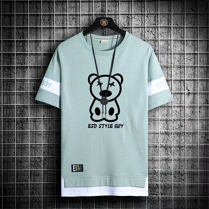 T-shirts Streetwear Harajuku d'été pour hommes ESD 