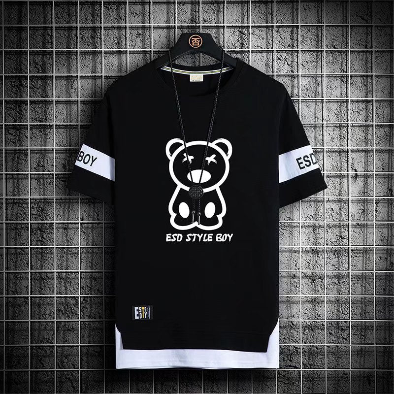 T-shirts Streetwear Harajuku d'été pour hommes ESD 