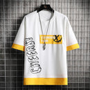 CARNAVAL T-shirt coréen à manches courtes Harajuku pour homme 