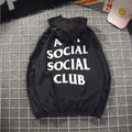 Anti Social Casual Printed Windbreaker Coat - AM APPAREL