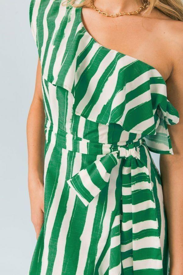 Asymmetrical Wrap Dress - AM APPAREL
