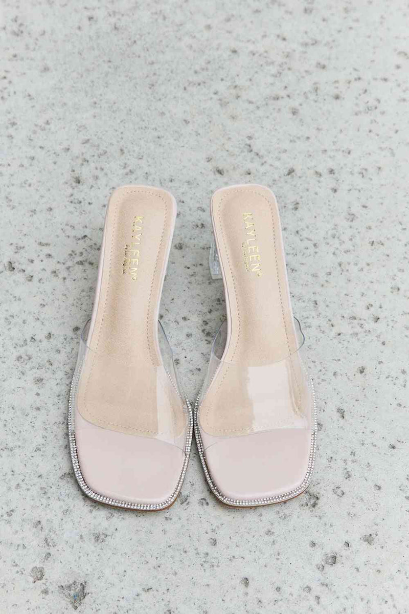 Tacones estilo mule Make Myself Clear de DDK