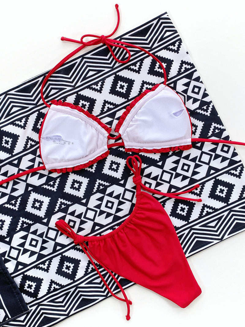 Ensemble de bikini à volants Trill