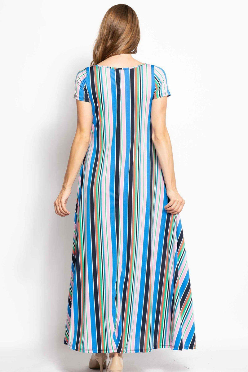 Breezy Summer Maxi Dress - AM APPAREL