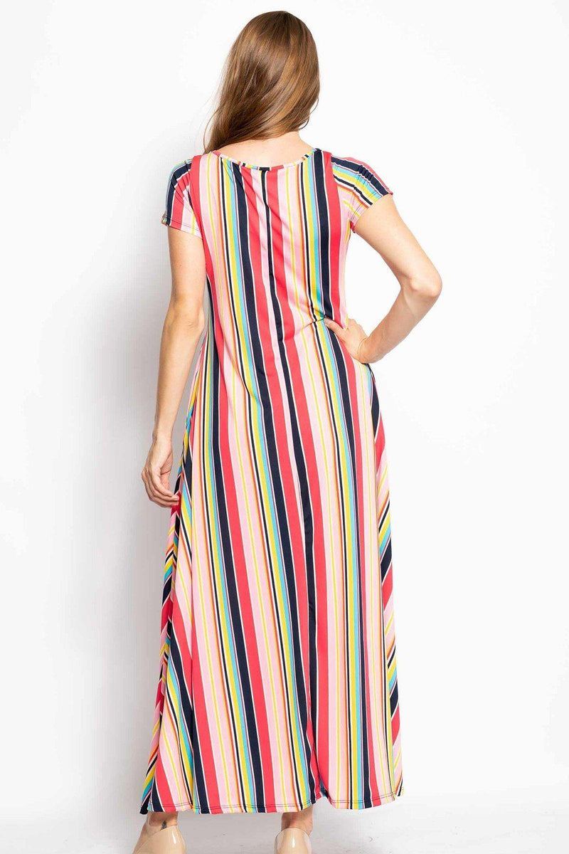 Breezy Summer Maxi Dress - AM APPAREL