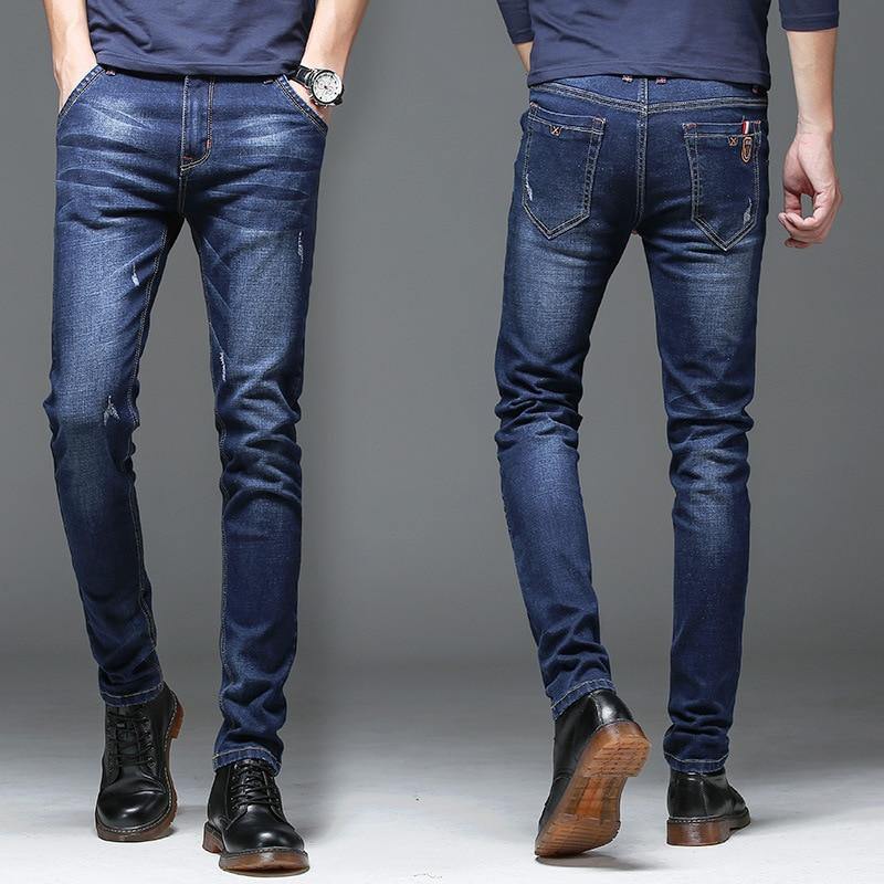 Classical Men's Stretchy Skinny Jeans - AM APPAREL