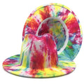 Colorful Unisex Wide Brim Fedoras Hat - AM APPAREL