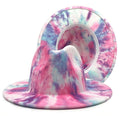 Colorful Unisex Wide Brim Fedoras Hat - AM APPAREL