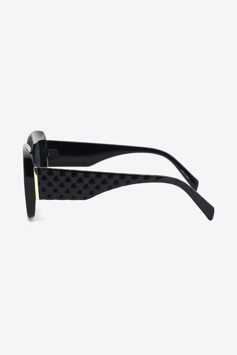 Lunettes de soleil carrées en polycarbonate UV400