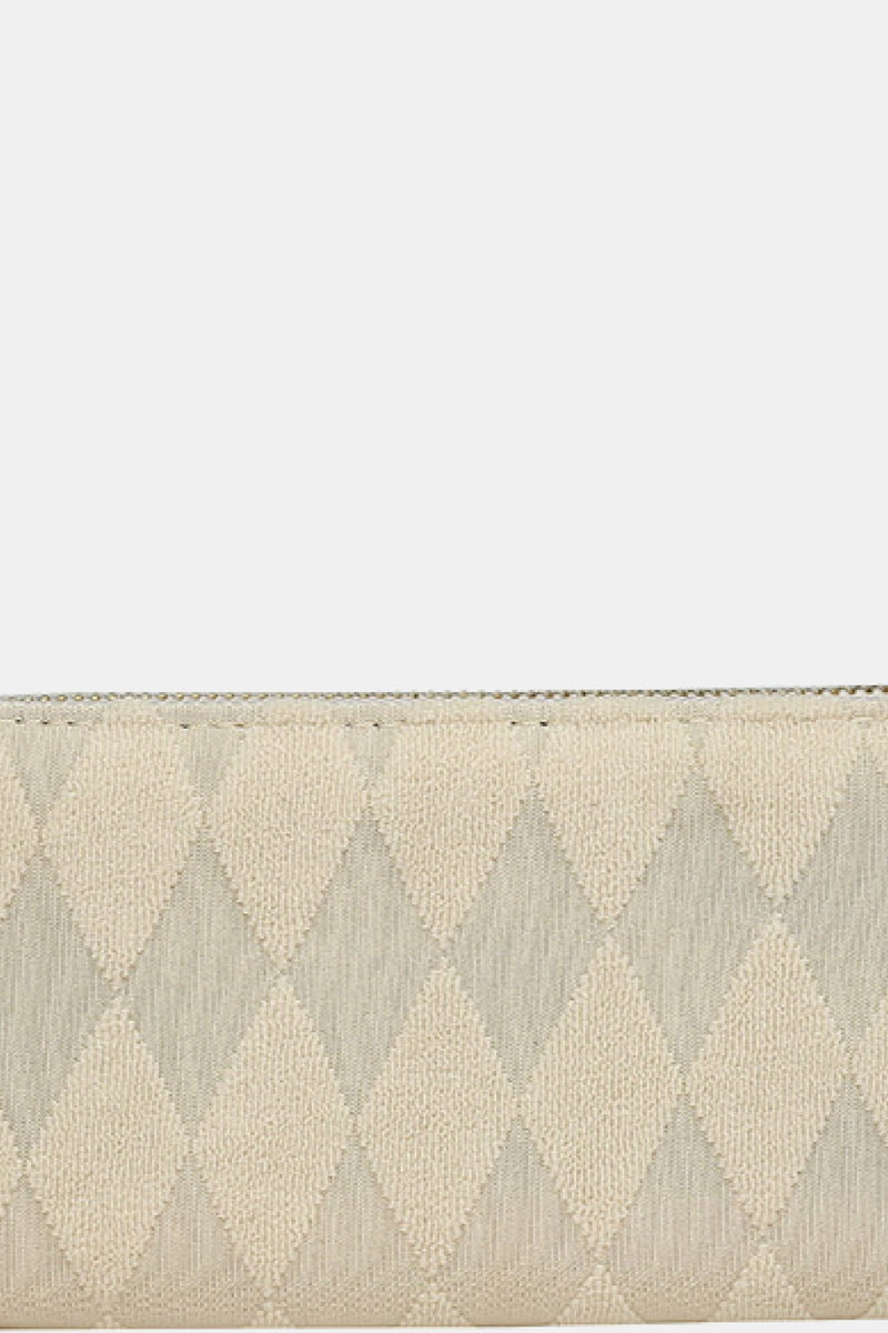 Polyester Geometrical Pattern Wallet