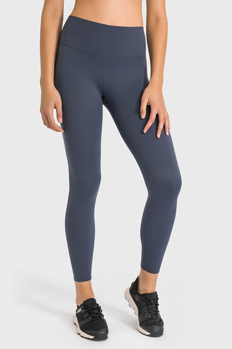 Leggings de yoga de cintura alta hasta los tobillos