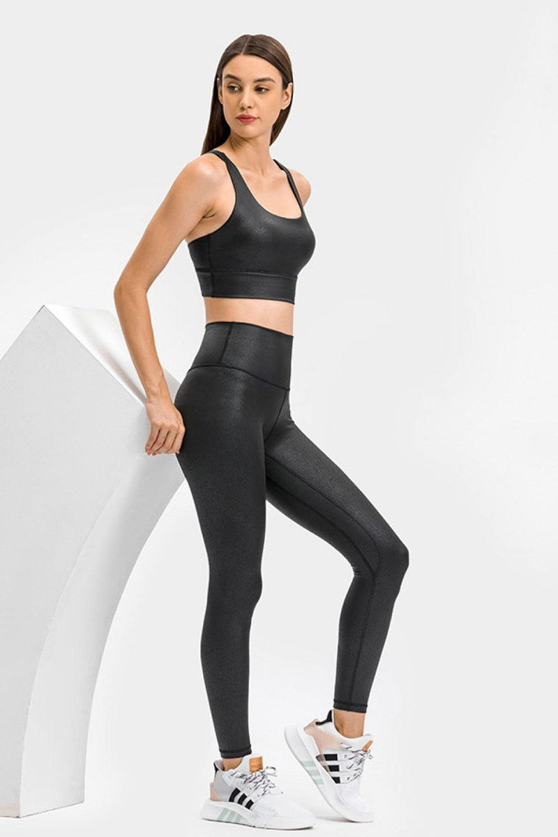 Invisible Pocket Sports Leggings - AM APPAREL