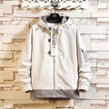 JAP Men's Streetwear Hooded Windbreaker Jacket - AM APPAREL