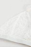 Lace Lingerie Three-Piece Set - AM APPAREL