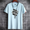 Men's Anime Graphic Vintage T-shirt - AM APPAREL