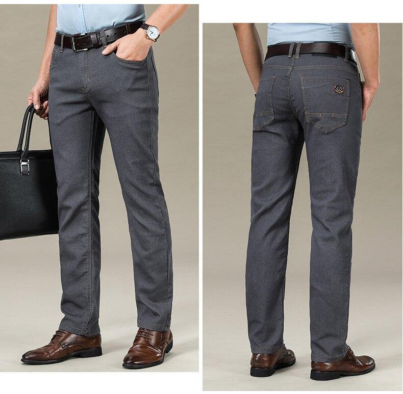 Men's Business Loose Fit Jeans - AM APPAREL