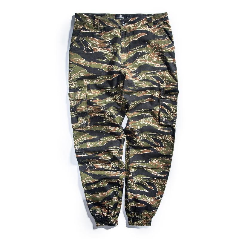 Men's Camouflage Casual Cargo Pants - AM APPAREL