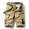 Men's Camouflage Casual Multi-Pocket Cargo Shorts - AM APPAREL