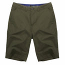 Men's Casual Cotton Knee Length Shorts - AM APPAREL