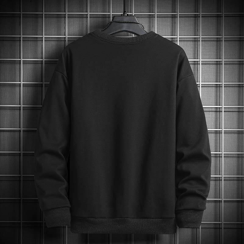 Men's Casual Korean Style Light Weight Sweatshirt - AM APPAREL