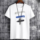 Men's Casual "Paint" Graphic T-Shirt - AM APPAREL