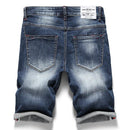 Men's Casual Stretch Denim Shorts - AM APPAREL