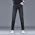 Men's Classic Slim Fit Business Luxury Jeans - AM APPAREL