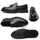 Men's Formal Faux Leather Oxford Shoes - AM APPAREL