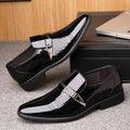 Men's Formal Leather British Oxfords Shoes - AM APPAREL