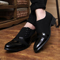 Men's Formal PU Casual British Oxfords - AM APPAREL