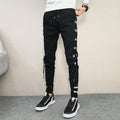 Men's Korean Style Streetwear Slim Fit Pants - AM APPAREL