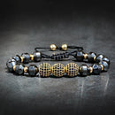 Men's Luxury Micro Pave Classic Bracelet - AM APPAREL