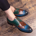 Men's Pointed Business Snake Tassel Shoes - AM APPAREL