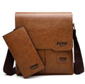 Men's Pu Leather iPad Shoulder Bags - AM APPAREL