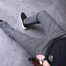Men's Regular Fit Formal Suit Plaid Pants - AM APPAREL