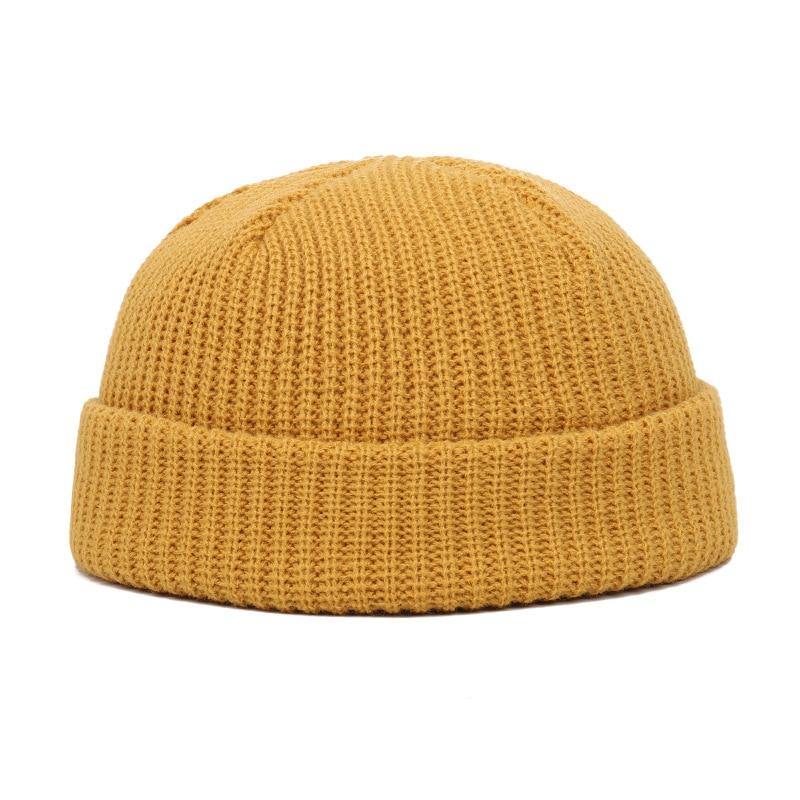 Men's Skullcap Knitted Beanie Hats - AM APPAREL