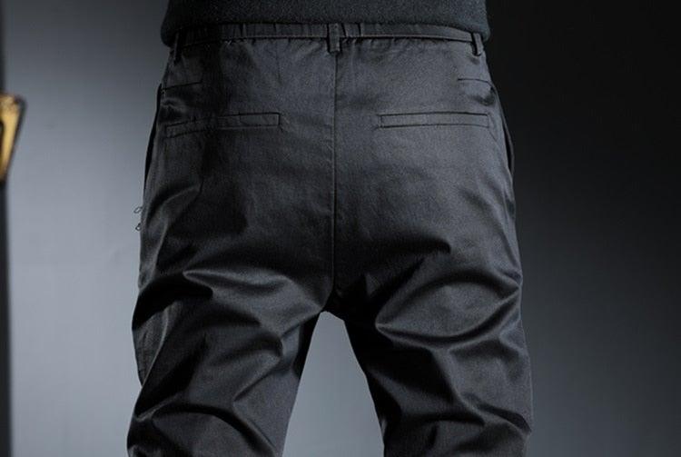 Men's Slim Fit Casual Korean Streetwear Pants - AM APPAREL