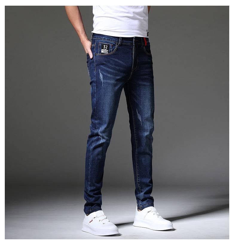 Men's Slim Fit Denim Designer Jeans - AM APPAREL