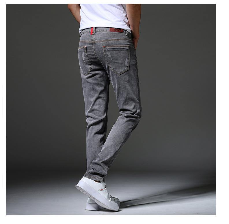 Men's Slim Fit Denim Designer Jeans - AM APPAREL