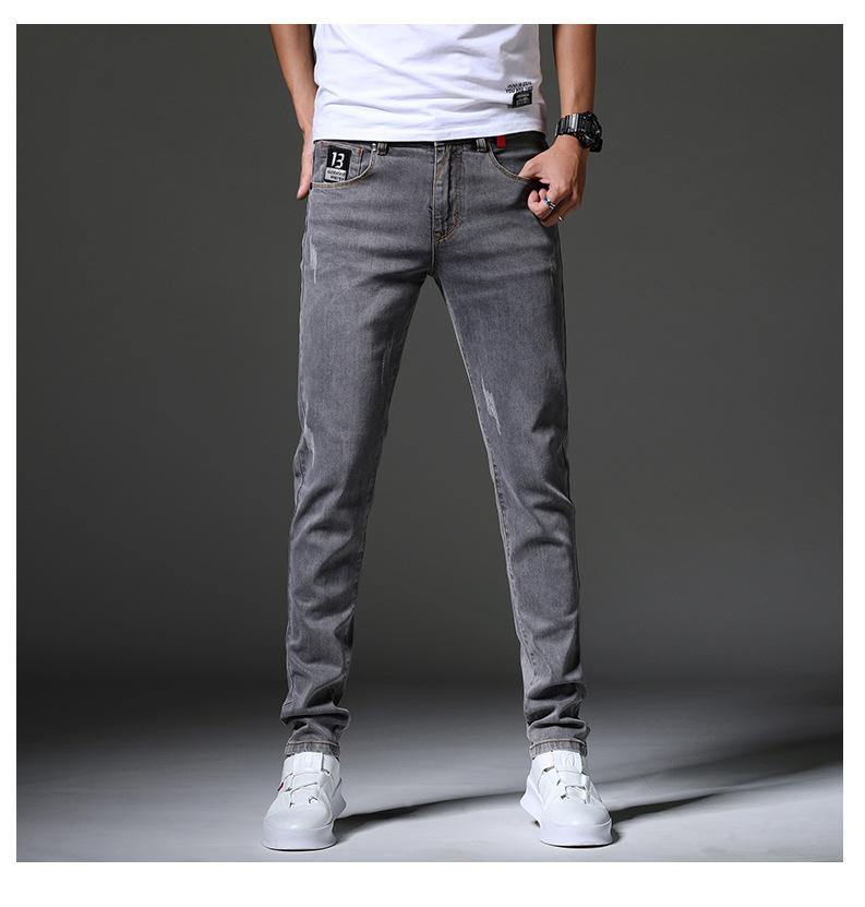 Men's Slim Fit Denim Designer Jeans - AM APPAREL