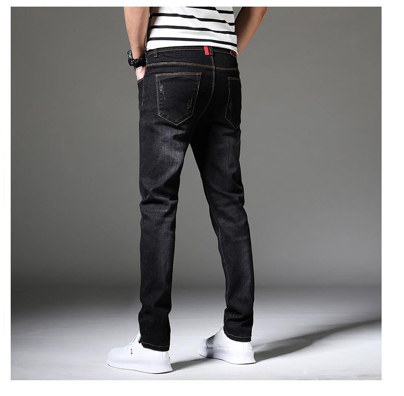 Men's Slim Fit Denim Designer Jeans - AM APPAREL