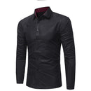 Men's Solid Colored Formal Shirt - AM APPAREL